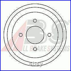 2x ABS REAR BRAKE DRUM PAIR SET 3330-S P NEW OE REPLACEMENT