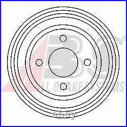 2x ABS REAR BRAKE DRUM PAIR SET 3344-S P NEW OE REPLACEMENT