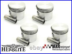 4 x Ford 2.0 OHC Pinto RS 2000 2.1 Conv HEPOLITE PISTONS 93.05mm High Comp
