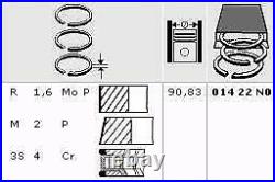 4x Piston Ring Kit For Ford N4a/n4b/n4i/ne5/nej/nel/nes/net/nr2/nra/nrb/nrd 2.0l