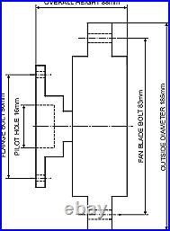 DAYCO FAN CLUTCH CCW for FORD F250 01/1990-12/1990 5.8L V8 16V OHC EFI C