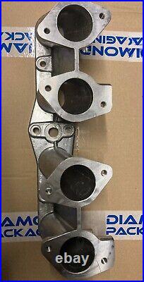 FORD PINTO OHC 1600 2000 TWIN 45 dcoe CARBS INLET MANIFOLD AND LINKAGE see picC