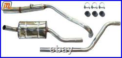 Ford Capri MK2 & MK3 Exhaust System Complete OHC 1.6-2.0l Big Bore Stainless Steel