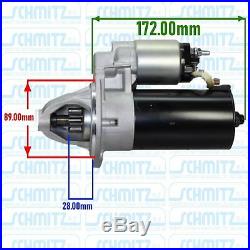 Ford Escort Mk2 Rs2000 2.0 Ohc Pinto Uprated Bosch-type 1.6kw New Starter Motor