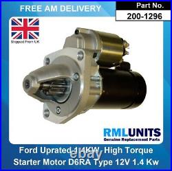 Ford OHC Pinto Starter Motor Uprated 1.4KW Manual 85GB-11000-FA 200-1296