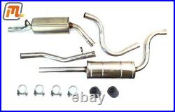 Ford Taunus exhaust system Pinto OHC 1.3-2.0l Big Bore stainless steel Ø 51mm