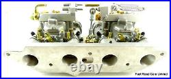 WEBER GENUINE 45 DCOE CARB KIT FORD 2.0/2.1 OHC PINTO KITCAR 185mm TOTAL WIDTH